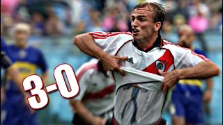 EL DÍA QUE RIVER DESTRUYÓ A BOCA EN LA BOMBONERA (2002)