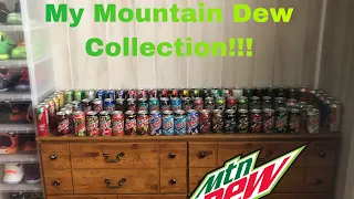 My Entire Mountain Dew Collection!!!