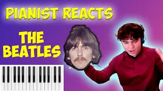 PIANIST REACTS/ANALYSIS - While My Guitar Gently Weeps- The Beatles