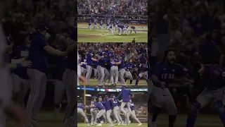 The World Series winning moment!