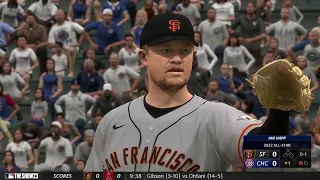 MLB The Show 23 Gameplay: San Francisco Giants vs Chicago Cubs - (PS5) [4K60FPS]