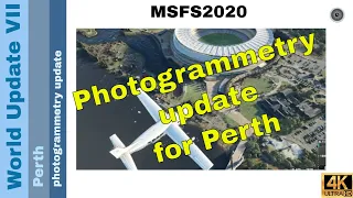 Flight Simulator 2020 - MSFS Update - World Update VII Australia - Photogrammetry Perth