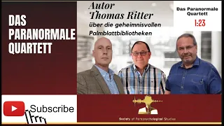 Autor Thomas Ritter und die geheimnisvollen Palmblattbibliotheken.