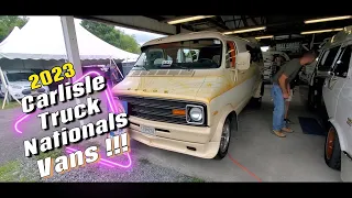 2023 Carlisle Truck Nationals Vans !!!