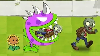 Plants Vs Zombies GW Animation - Episode 23 - Chomper vs Buddy (KickTheBuddy Animation)