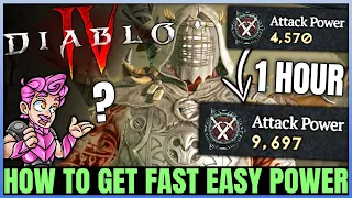 Diablo 4 - How to DOUBLE Your Build Power in 1 Hour - 10 OP Gear Tricks For All Classes & More!