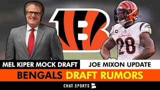 Cincinnati Bengals NFL Draft Rumors: Mel Kiper Mock Draft Ft. Bryan Bresee + Joe Mixon Update | News