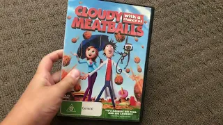 The Opening to Cloudy with a Change of Meat Balls (2009) DVD