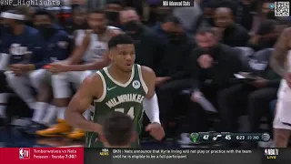 Giannis Antetokounmpo  21 PTS 6 REB: All Possessions (2021-10-13)