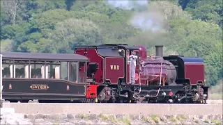 RD21863c(vid).  Beyer-Garratt 130 at Porthmadog Harbour Station.