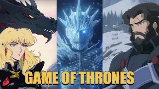 Game Of Thrones as an 80s Anime on VHS