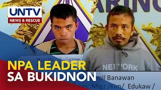 Notorious leader ng NPA, nahuli sa Bukidnon