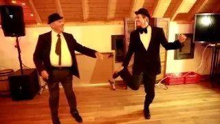 Commence the dancing  Laurel and Hardy Way Out West Dance ( Remake)