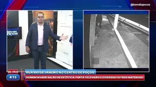 FLAGRANTE DE FURTO EM POÇOS DE CALDAS