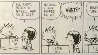 Setting up shop (Calvin and Hobbes compilation)