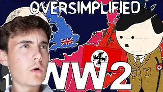 British Reaction to WW2 - OverSimplified (Part 1) | REACTION