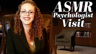 ASMR Role Play: Psychologist Visit, Soft Spoken, Paper & Writing Sounds, Anxiety & Esteem