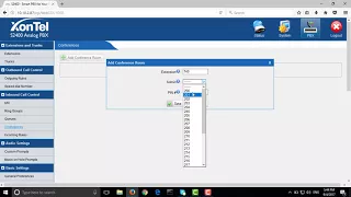Conference room feature in XonTel S2400 _زونتل
