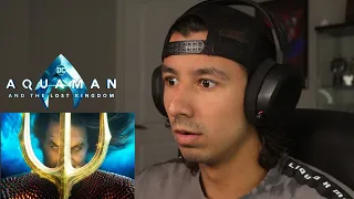 Aquaman and The Lost Kingdom Trailer Reaction!