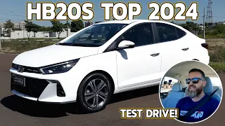 HB20S PLATINUM PLUS 1.0 TURBO 2024 - Test Drive Completo!