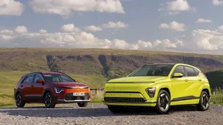 2024 Hyundai Kona EV vs 2024 Kia e-Niro EV - See The Differences | Design & Specs Comparison Review