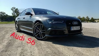 2017 Audi S6 (450hp / V8 4.0 TT) - presentation, test drive, walkaround, interior, soundcheck