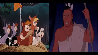 Peter Pan's Lost Boys meets Pocahontas / Disney Crossover