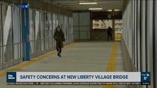 Safety and accessibility concerns at new Liberty Village bridge