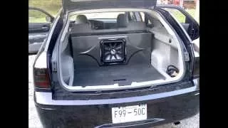 Kicker 12" L7 in Dodge Magnum by Rock Bottom Custom Sounds