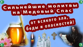 Сильнейшие Молитвы на Медовый Спас от Всякого Зла, Беды и Опасностей! (14 августа) ✝☦