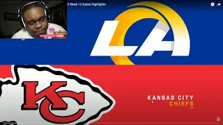 JuJuReacts to Los Angeles Rams vs. Kansas City Chiefs | 2022 Week 12 Game Highlights