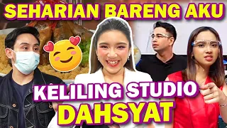 KELILING STUDIO DAHSYAT BARENG AA RAFFI AHMAD, LYODRA, DAN KAK IKMAL TOBING - BEHIND THE STAGE