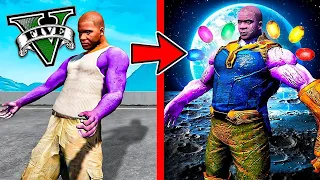 GTA 5 : FRANKLIN Became THANOS & Destroy LOS SANTOS😱| Gta 5 tamil | Gta 5 mods