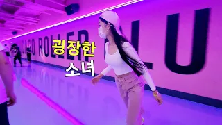 💥역대급 실력에 굉장한 소녀들💥 #롤러장 #rollerskating #운동 #롤러스케이트 #다이어트 #삼성갤럭시 #추억 #유로댄스 #diet #영상 #가을 #소녀 #실력