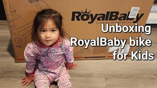 unboxing and assembling RoyalBaby Bike