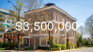 Inside This $3.5 MILLION DOLLAR Brownstone inspired Oakville Home | 360 Lakeshore Road E | Avis Team