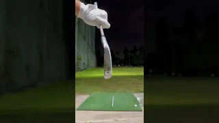 3 iron slow mo.  #golf #golfswing #slowmotion #relaxing