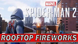 Rooftop Fireworks - Friendly Neighborhood Request | Marvel Spider-Man 2