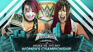 ASUKA VS IYO SKY | WWE 2K23 | WRESTLEMANIA HIGHLIGHTS