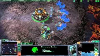 Starcraft 2 Multiplayer - 2v2 - Lasercorn and Avik vs Cpsethgt and Sycomdigit - Part 1