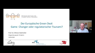 Der Europäische Green Deal: Game Changer oder regulatorischer Tsunami?