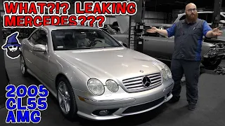Pied Piper of Mercedes! The CAR WIZARD chases away the many leaks on this 2005 CL55 AMG