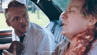 Shaun of the Dead: The attack (HD CLIP)