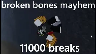 roblox broken bones mayhem is still painful