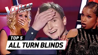 The Voice | Best 'ALL TURN' Blind Auditions worldwide [PART 3]