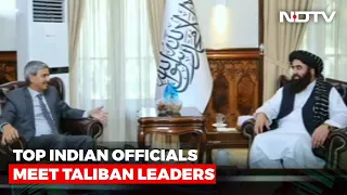 Indian Team Meets Taliban In Kabul, A First In New Afghan Regime