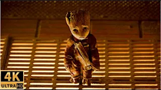 Опустошители издеваются над  Грутом 4К. Ravagers mock Groot.Стражи Галактики 2 Guardians the Galaxy