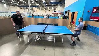 Tactical ping pong play at Folsom Club