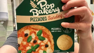 Testar färdig pizzadeg från Pop Bakery. Förvånad av resultatet!