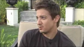 Jeremy Renner talks about his date to the Oscars 2011